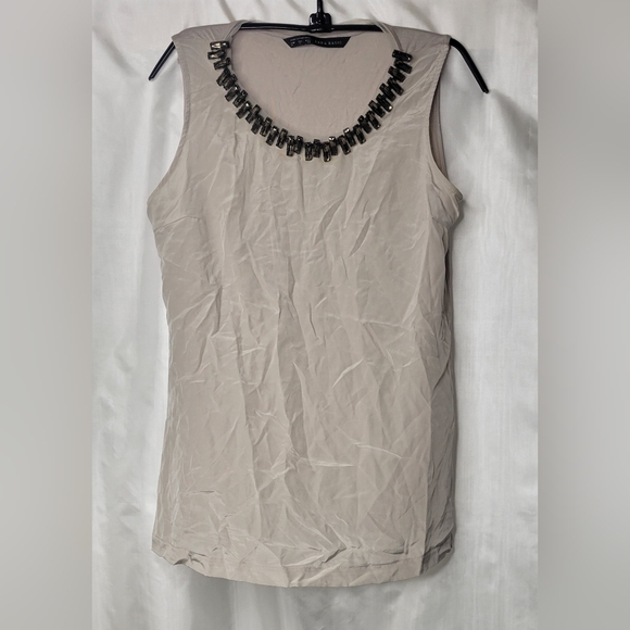 Zara Basic top, mix media - Picture 1 of 6